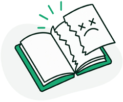 broken flipbook